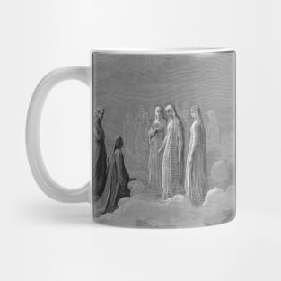 High Resolution Gustave Doré Paradiso Illustration Piccarda Donati Mug